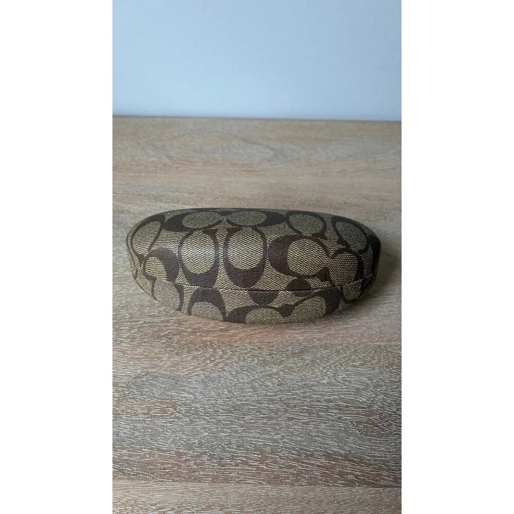 Coach Signature C Monogram Eyeglasses Case